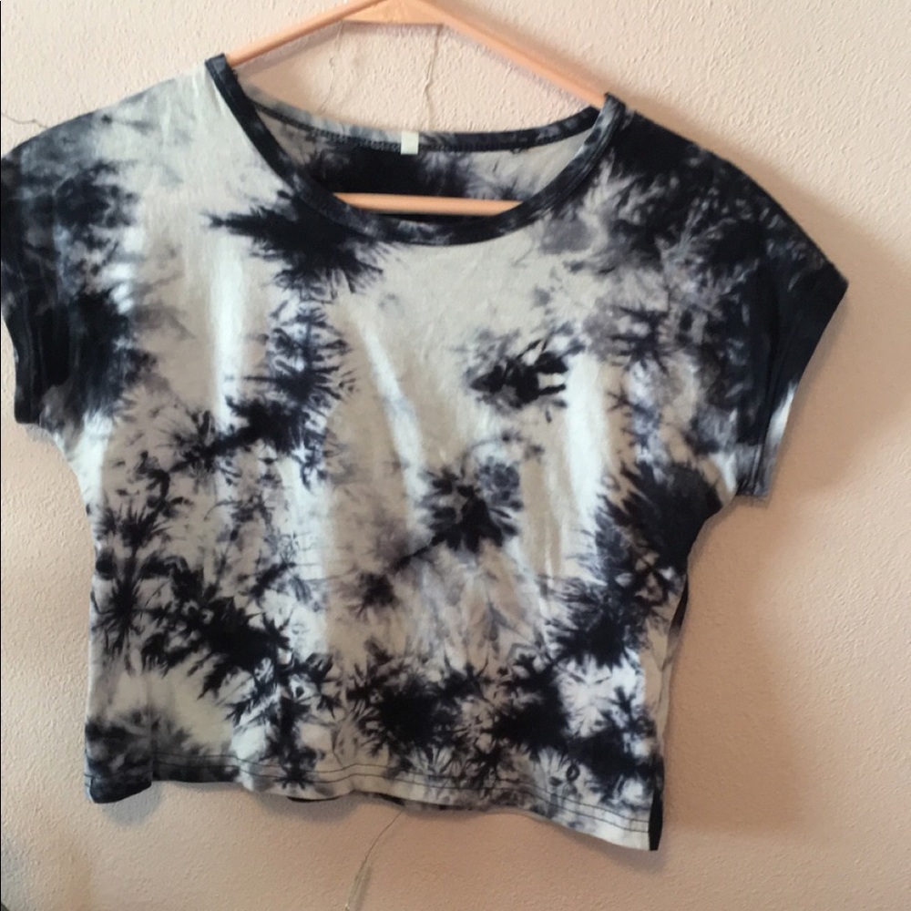 Tie dye crop top
